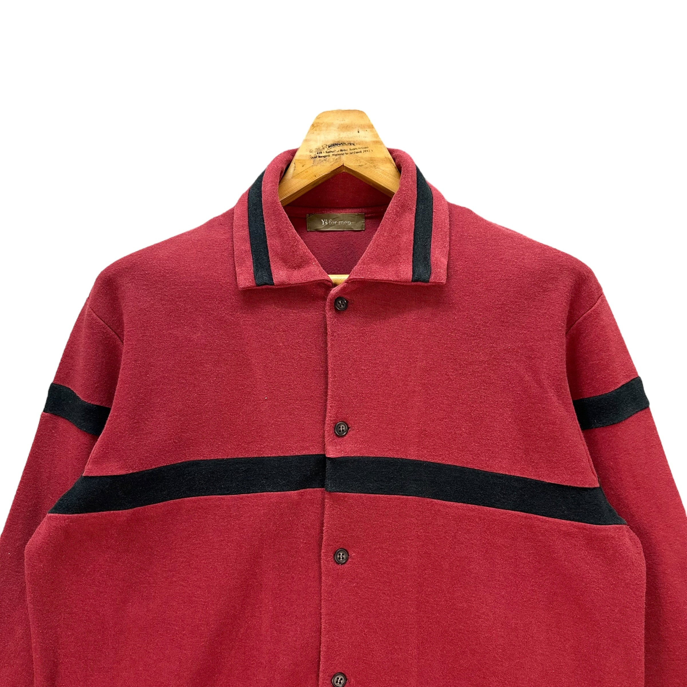 Vintage Y's for Men Made in Japan Yohji Yamamoto Black Striped in