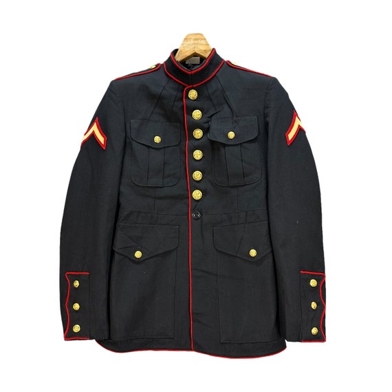 Vintage DSCP Crown Clothing Company USA Gabardine Coat