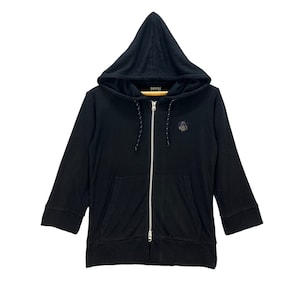 Vintage PPFM Prays For Peace Small Logo Short Sleeve Zipper Hoodies Sweater #8311-003