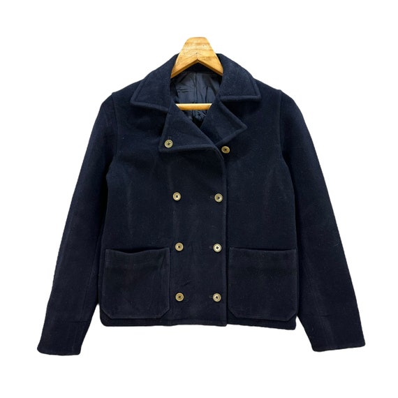 Vintage Margaret Howell Made in Japan Double Breasted Wool Coat