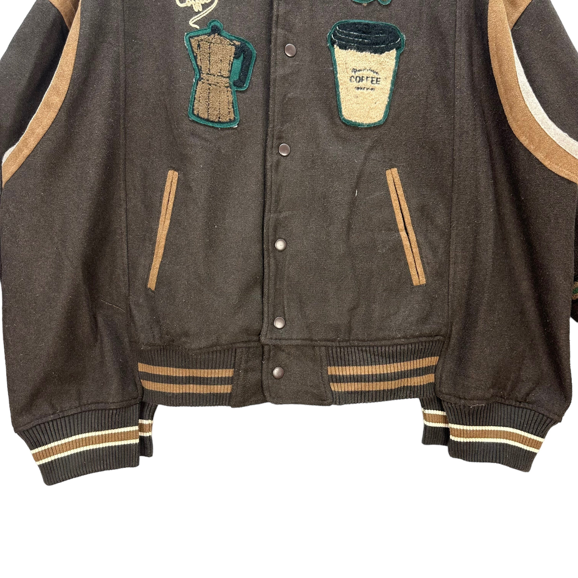 Vintage RIVET and SURGE Made by R&S Co. Ltd. Japan Wool Varsity Jacket Very  Rare Design Free Size 8390-007 - Etsy