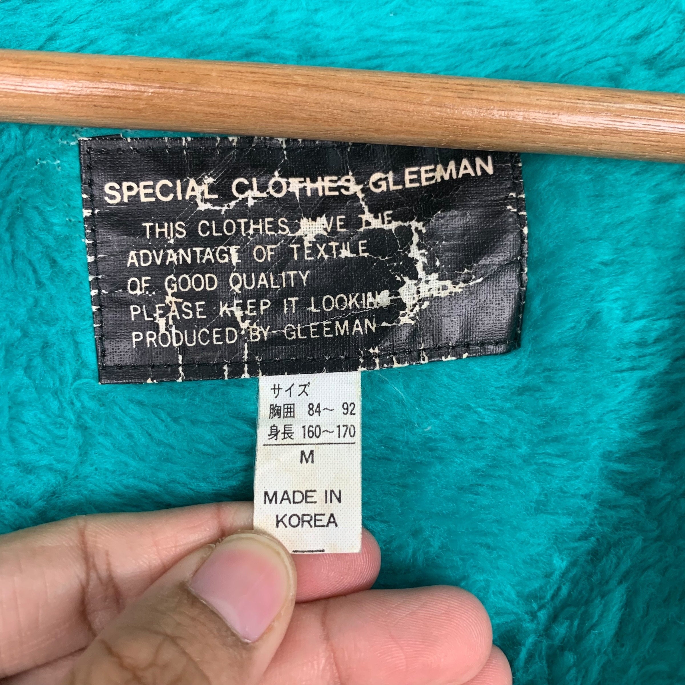 Gleeman Vintage Gleeman EUROPEAN TRADITIONAL SPIRIT Sports Mind Fleece Sherpa ...