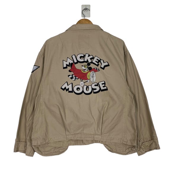 90s Disney Mickey Mouse Stadium Jacket | eBay
