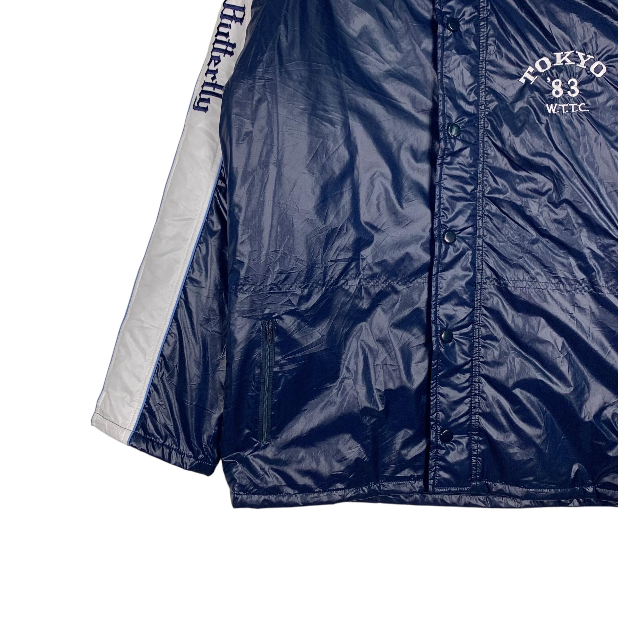 Vintage 80's BUTTERFLY TOKYO Embroidery Logo Light Jacket