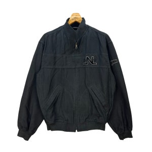 Giacca vintage SANTA FE Made in Japan con logo ricamato / Giacca da lavoro da lavoro, giacca casual, bomber, marchio giapponese #8628-018