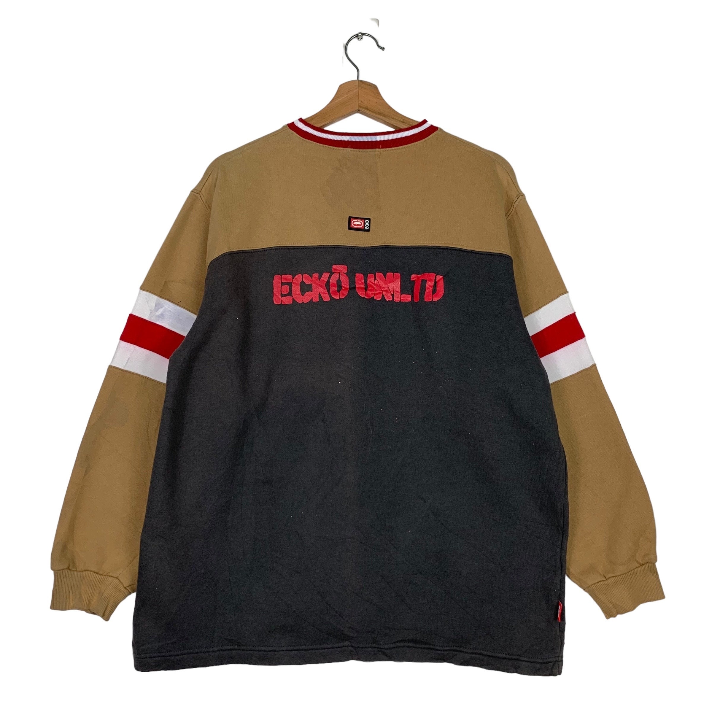 Ecko Unltd. USA製　ヴィンテージ　キャンドル　長袖Tシャツ　XL 古着 90s USA製 ECKO UNLTD エコー グラフィック アート