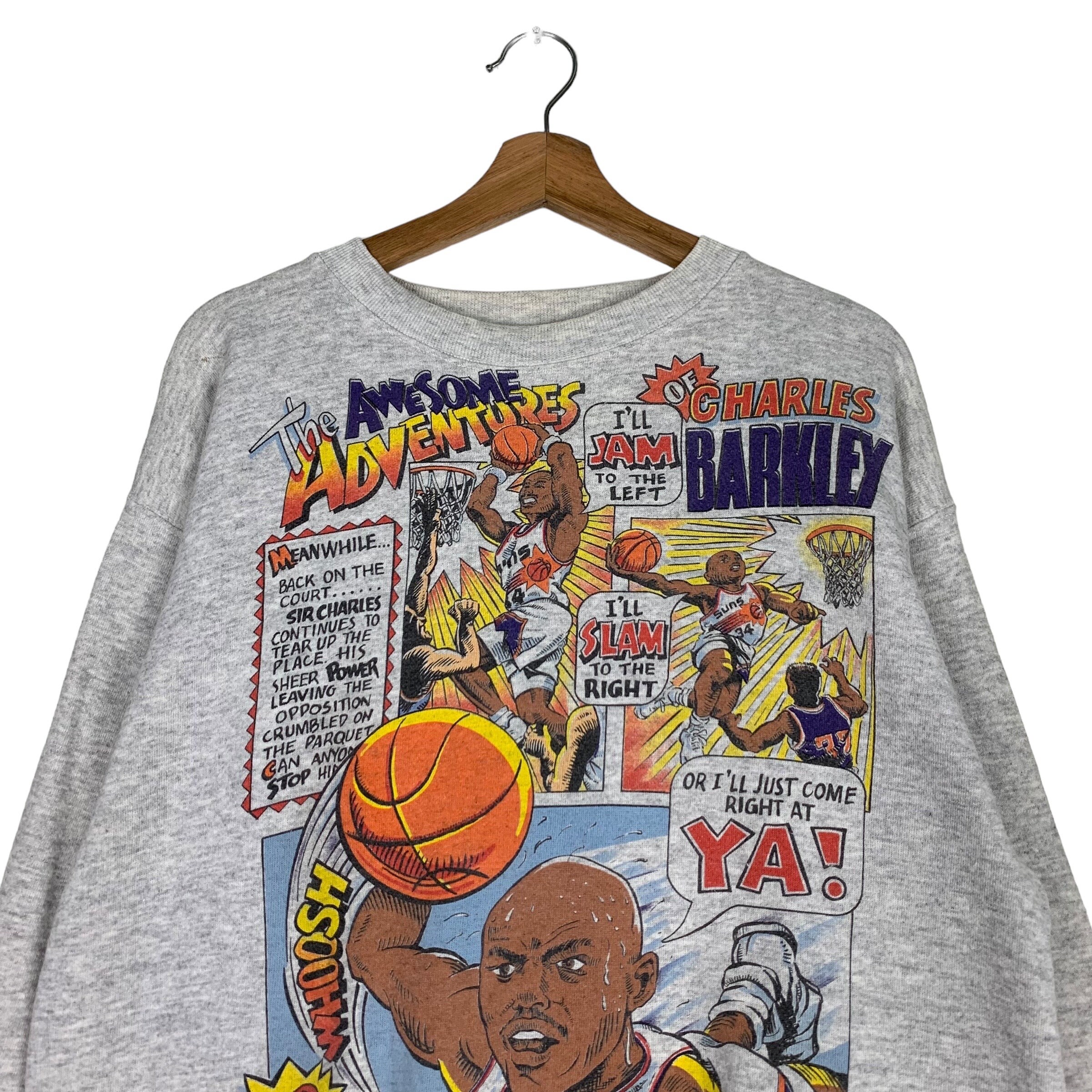 正規代理店 Made Sportswear Salem Vintage Rare in Charles NBA Usa トップス
