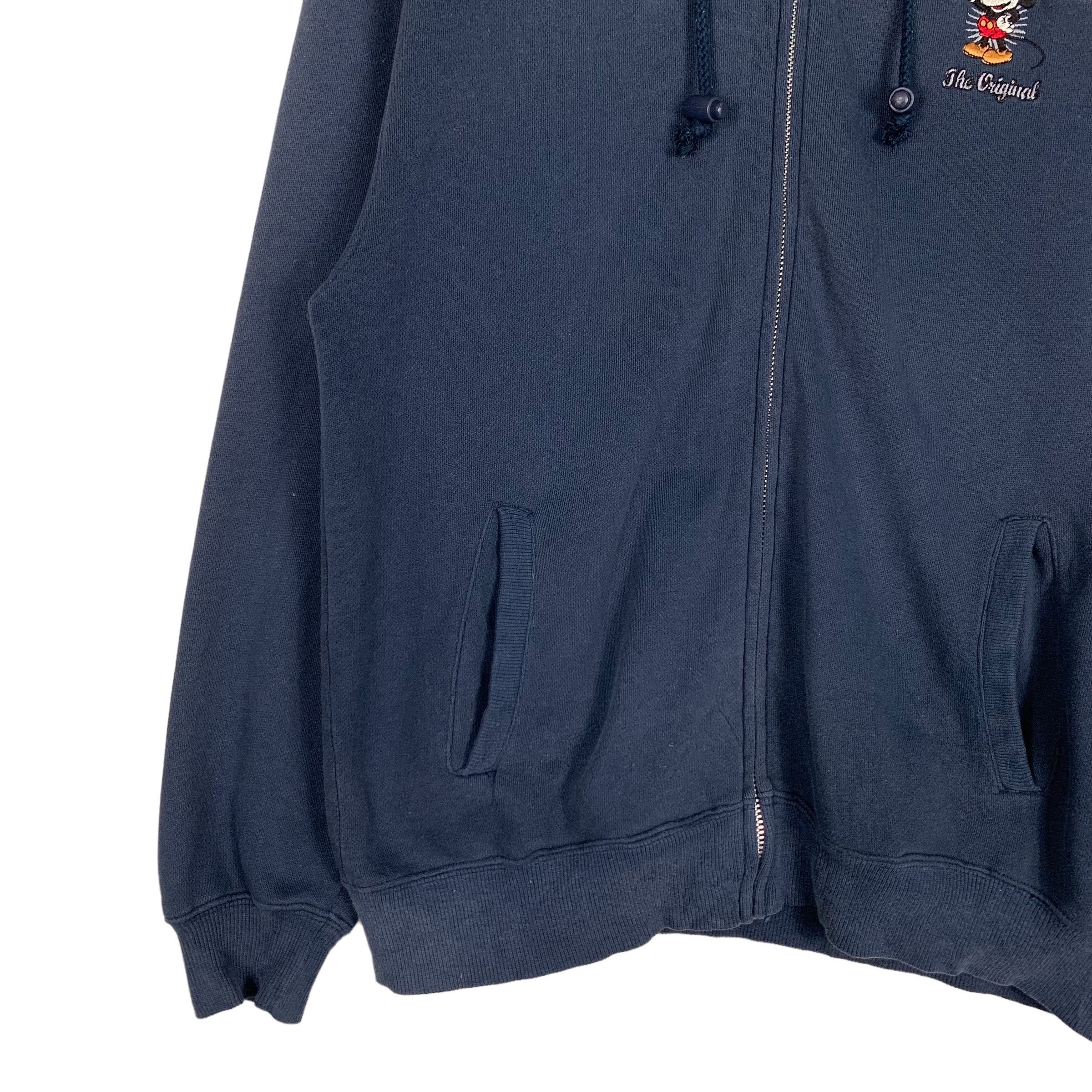 トップス Disney vintage sweat made in USA Vintage Disney Mickey Mouse DISNEYLAND Embroidery Big Logo