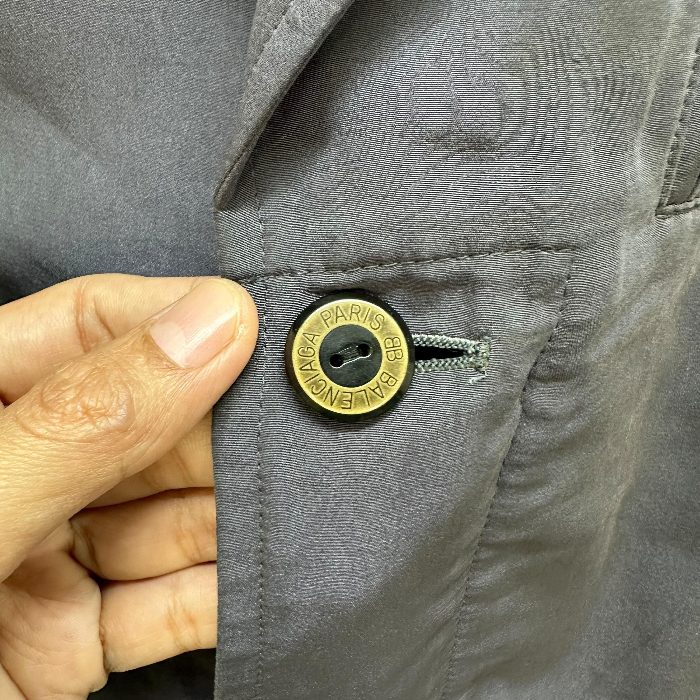 ジャケット・アウター 00s archive BARENCIAGA short melton coat Vintage 90's Balenciaga Sports Paris Light Weight Button