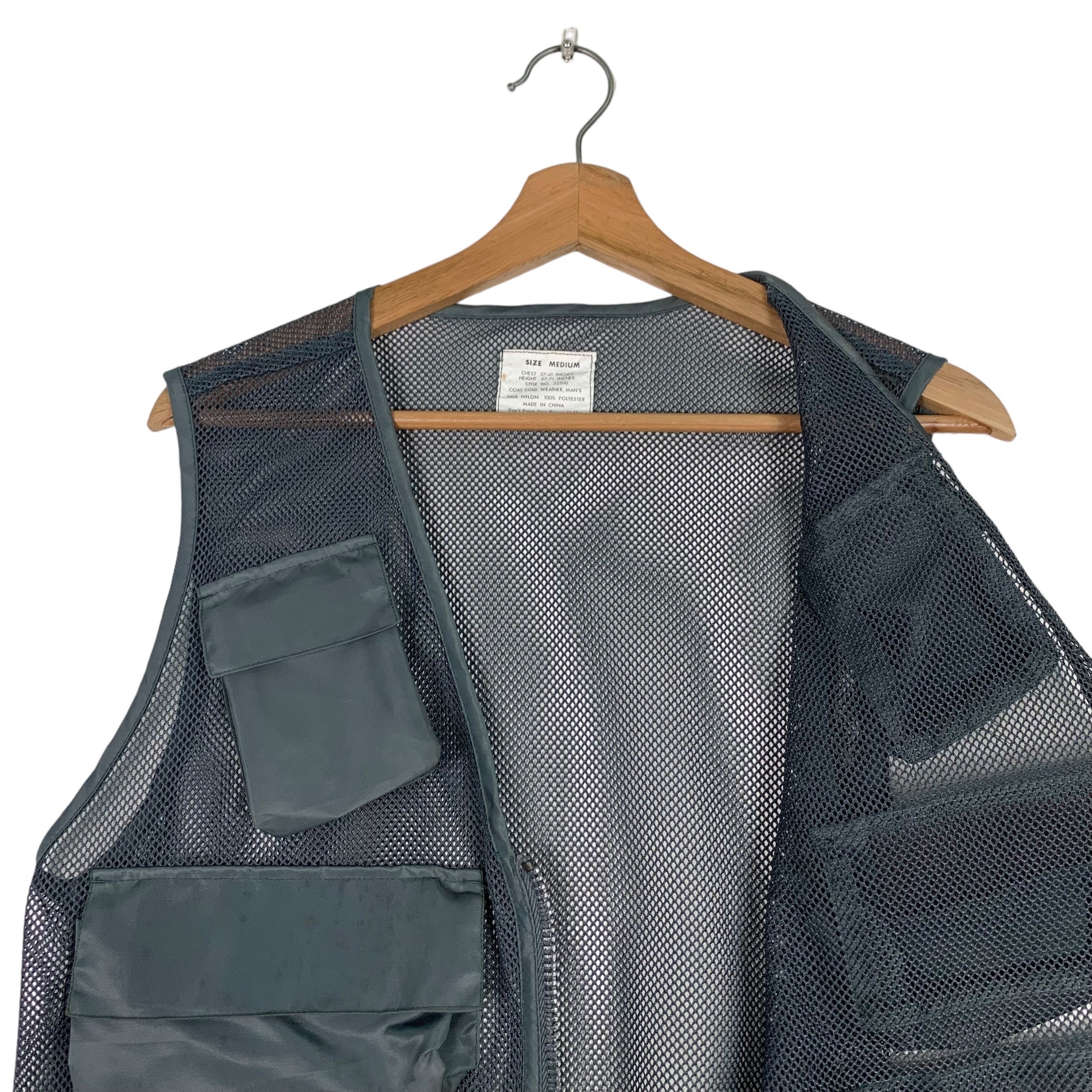 Vintage Vintage Multipocket Outdoor Tactical Utility Mesh