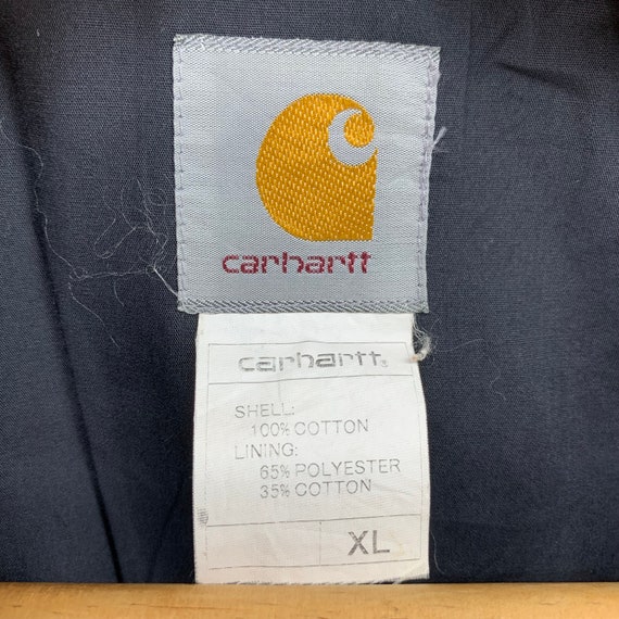 Vintage Carhartt Camo Chore Jacket Size XL Work J… - image 7