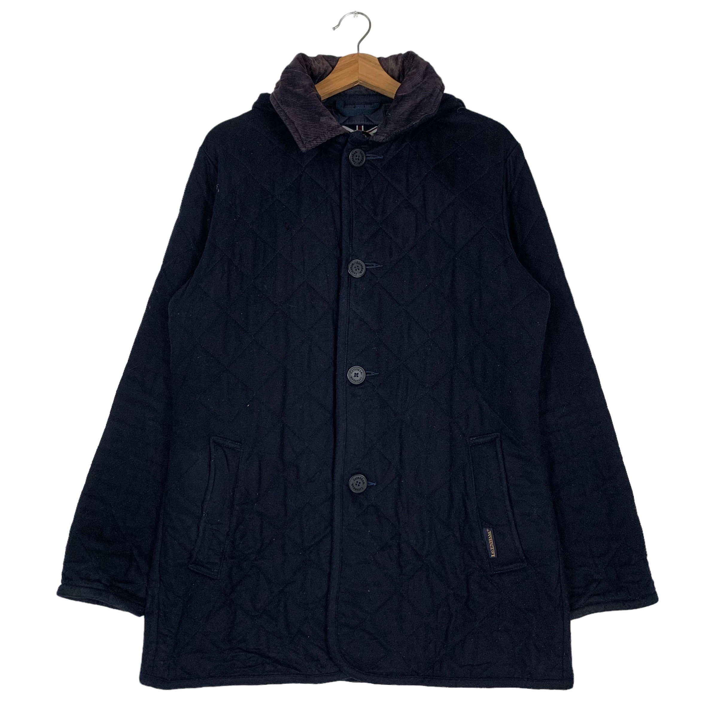 Vintage Lavenham Made in Suffolk England Collared With Hoodie