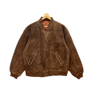 ジャケット・アウター 90's GEMBONY Tracker Type 90's GEMBONY Tracker Type Suede Leather Vintage 80's