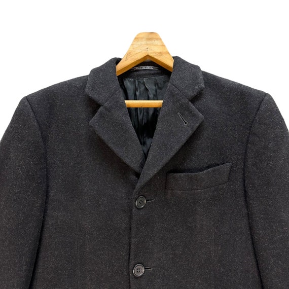 ジャケット・アウター vintage FENDI wool silk long coat Vintage Fendi Club Wool/Nylon Trench Coat Italy - Men, Beige