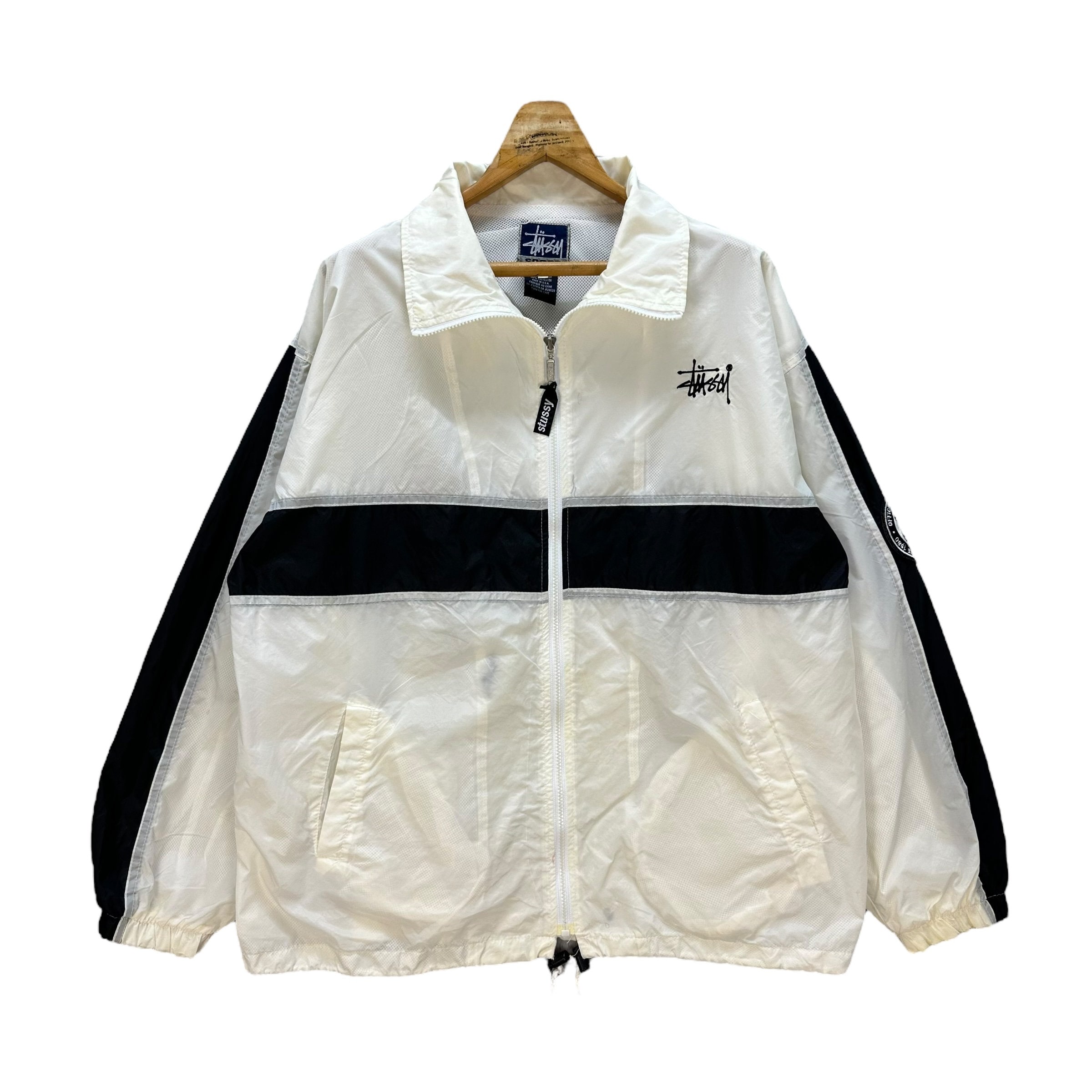 Vintage STUSSY SPORT Made in USA Embroidery Big Logo on Back Vintage STUSSY SPORT Made in USA Embroidery Big Logo on Back
