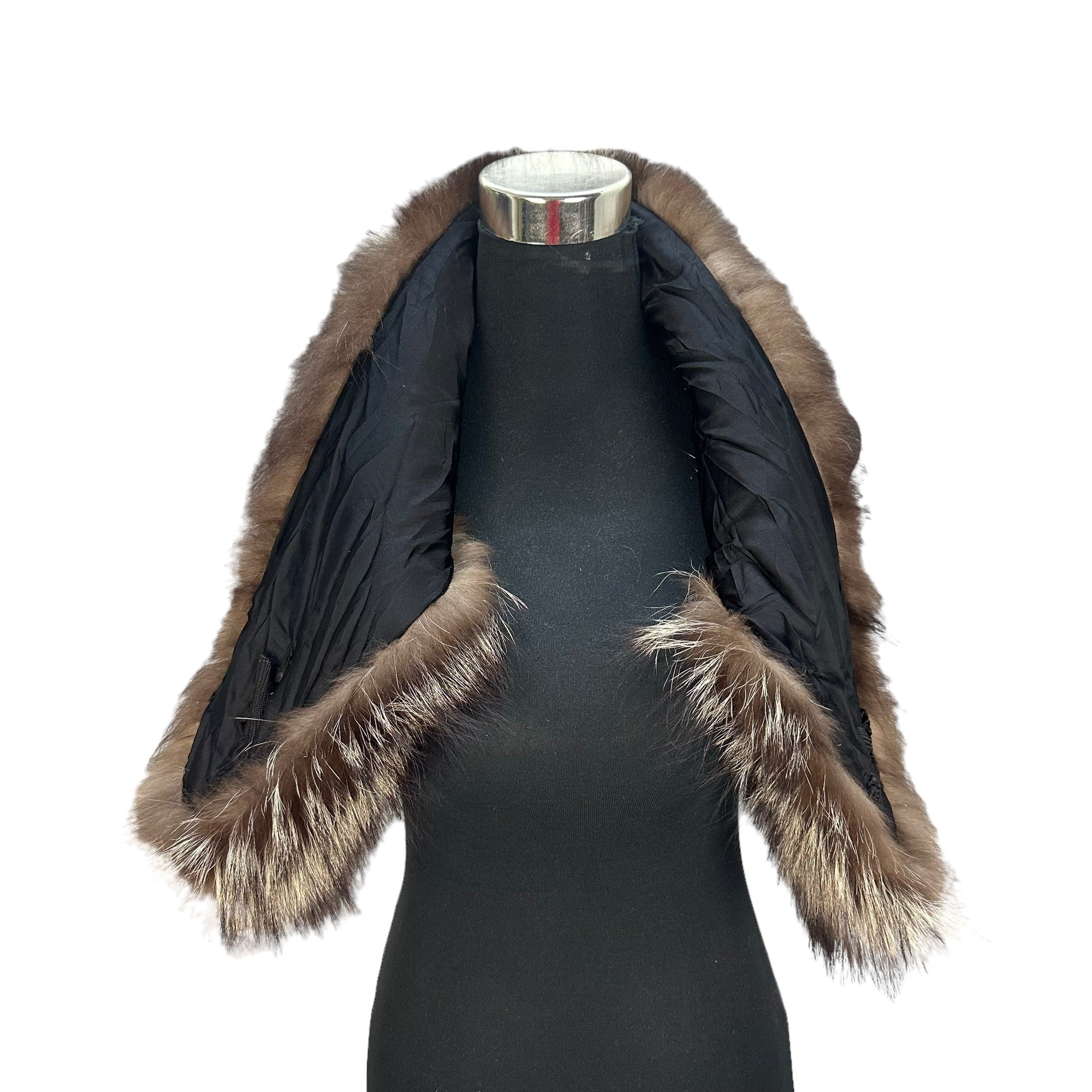 Vintage SAGA FOX Fur Trim Besatz Garniture Shawl Muffler Vintage SAGA FOX Fur Trim Besatz Garniture Shawl Muffler
