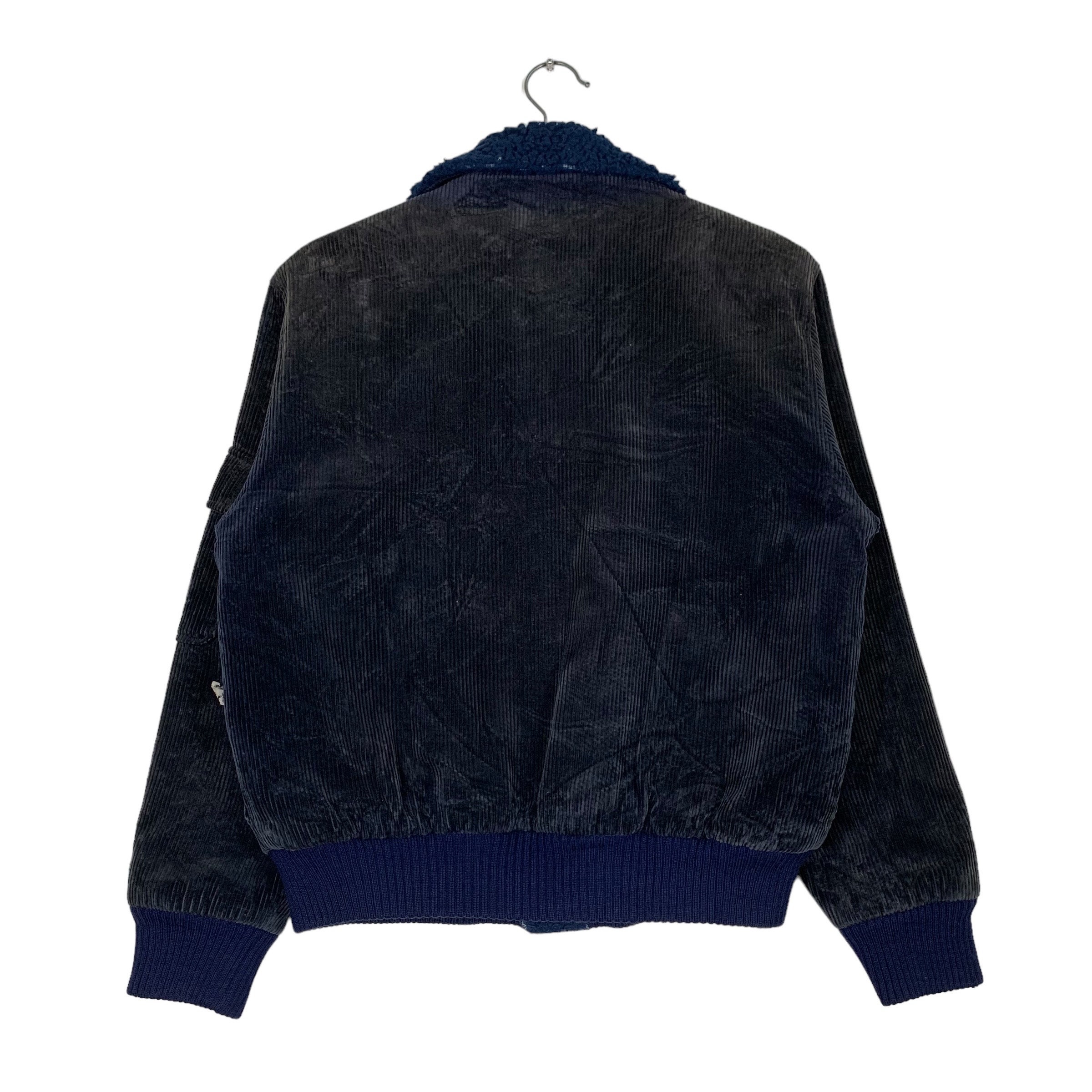 Vintage 70's HANG TEN Corduroy Sherpa Double Collar Jacket Size S