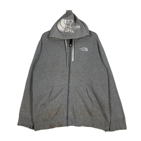 Vintage THE NORTH FACE Embroidery Big Logo Zipper Hoodies