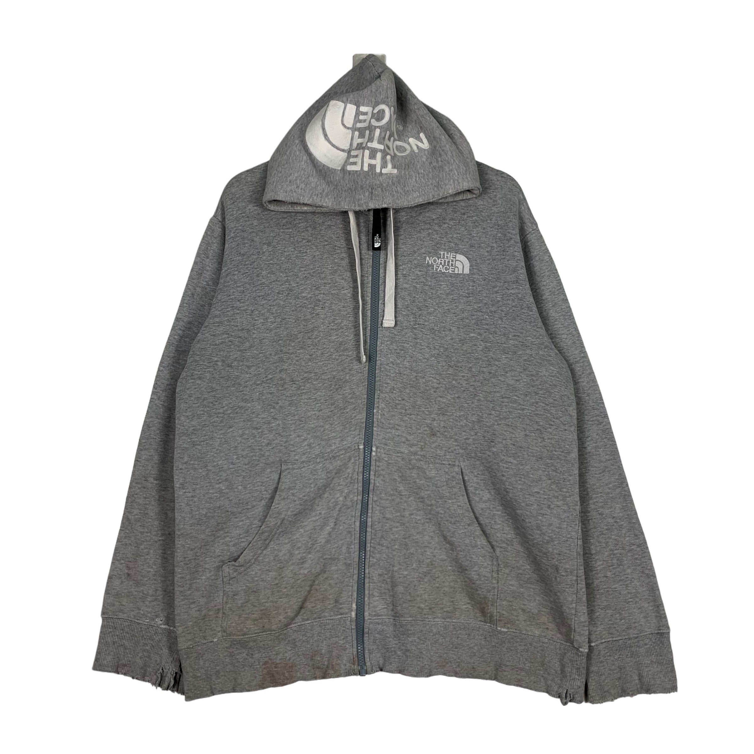 Vintage THE NORTH FACE Embroidery Big Logo Zipper Hoodies Sweatshirt Size L 0596 C28 Etsy UK