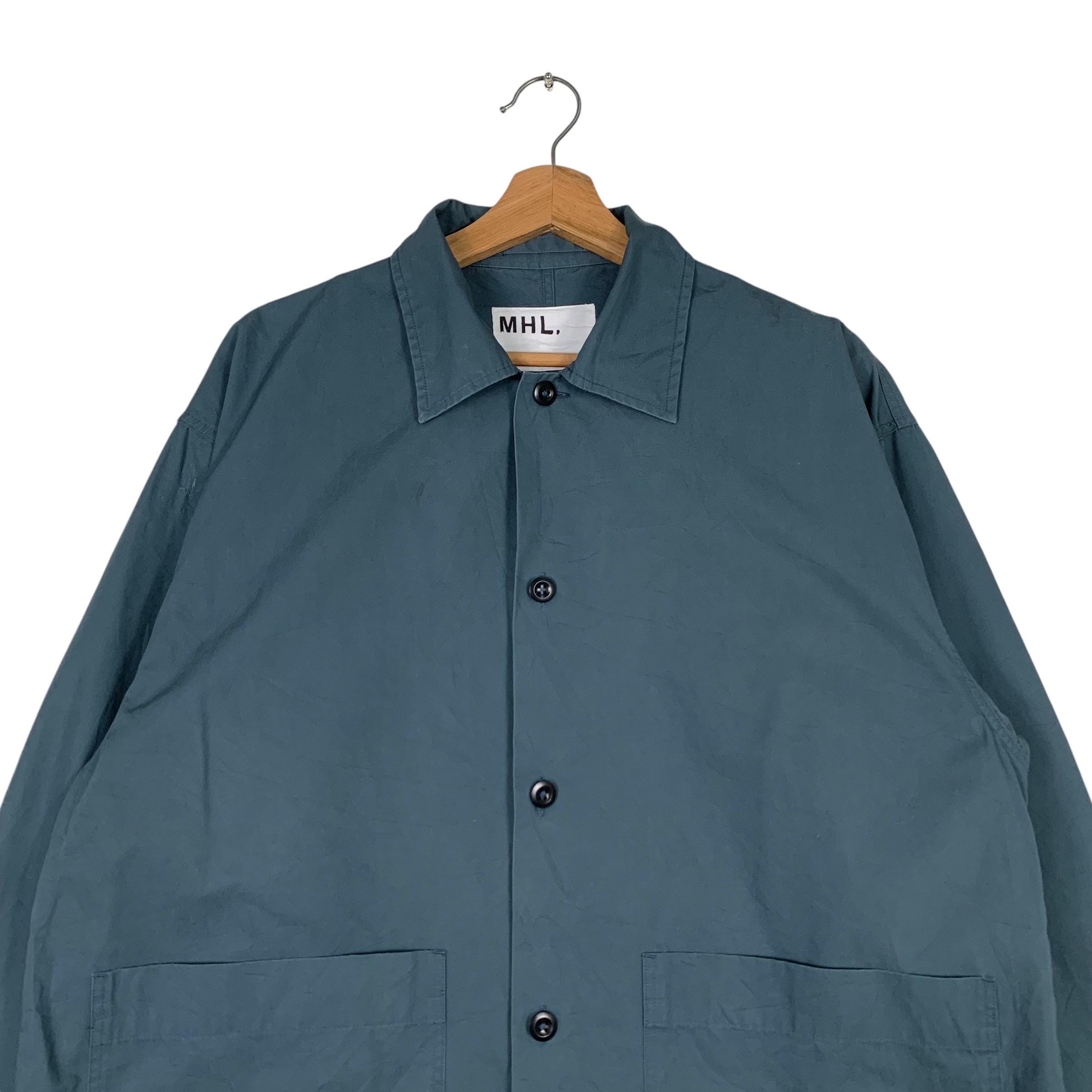 「かわいい～！」 Shirt Button Howell Margaret MHL Jacket S Size Men's トップス