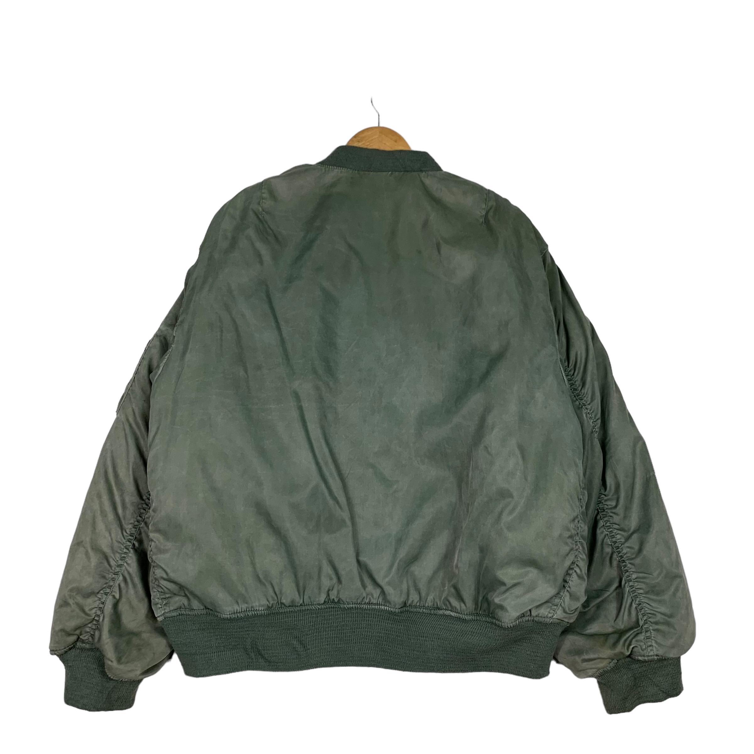 USAF MA-1 Green Vintage Flight Jacket by Greenbrier Mnfg New