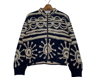 vintage whole pattern jacket セット Vintage SAINT JOIE Artwork Design Fullprint Jacket Overprint