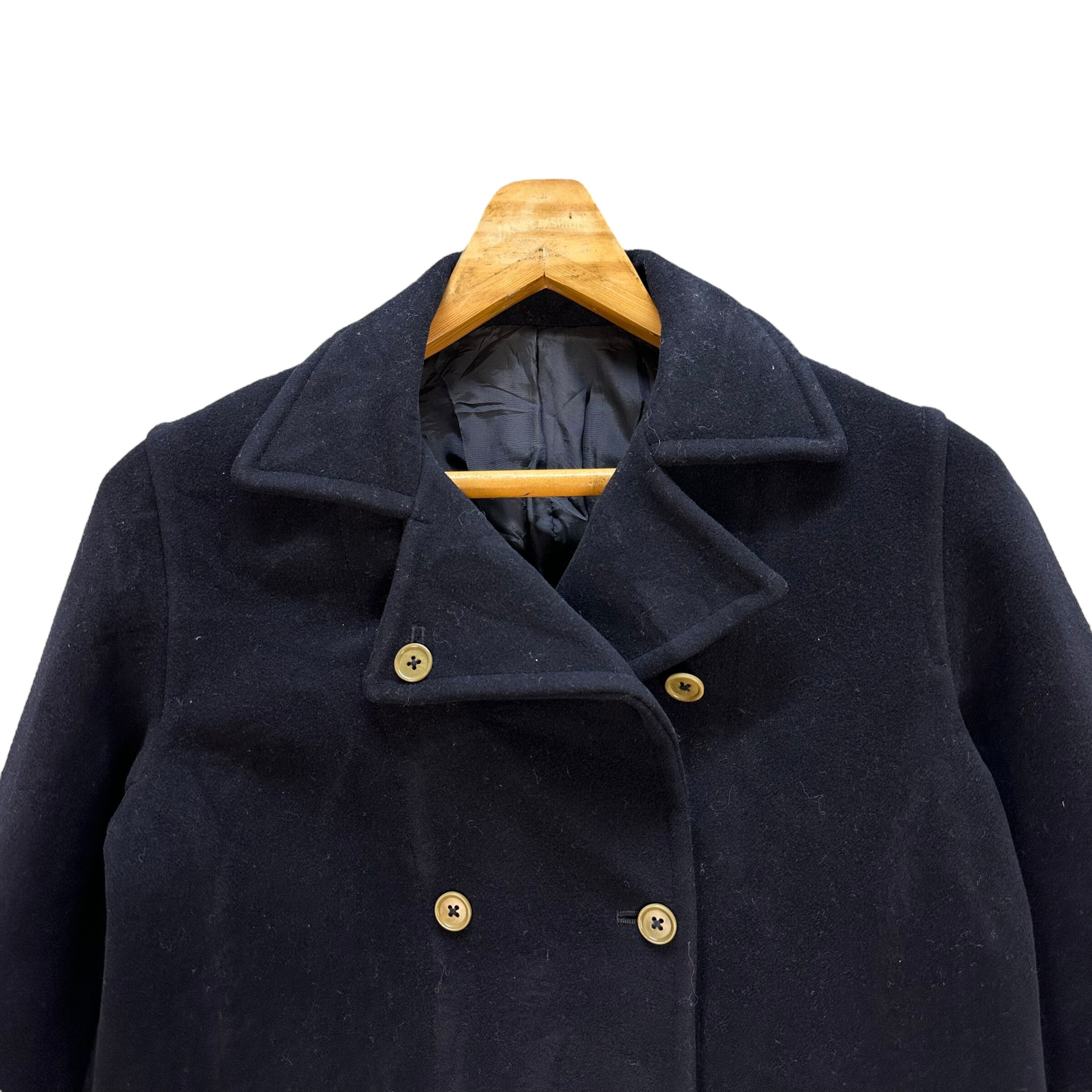 Vintage Margaret Howell Made in Japan Double Breasted Wool Coat