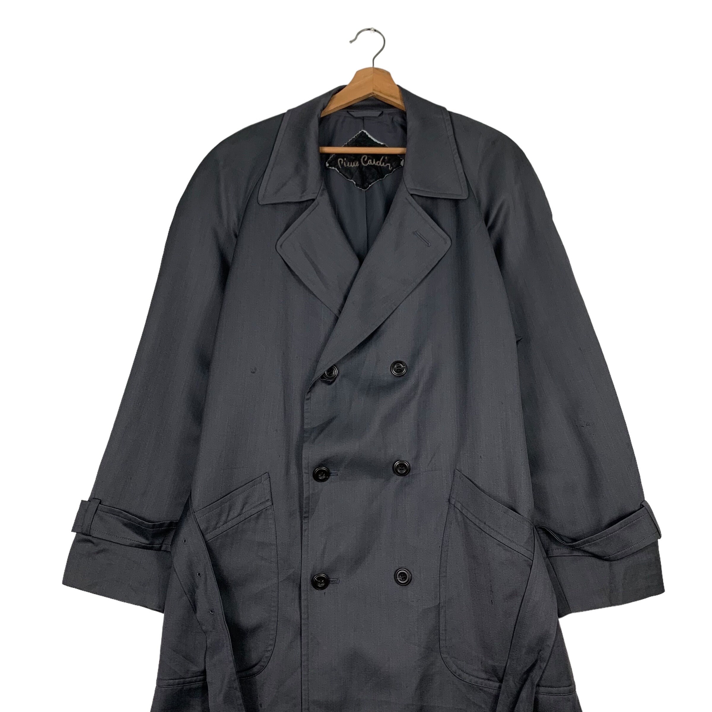 Vintage PIERRE CARDIN Boutique Takashimaya Trench Coat Size