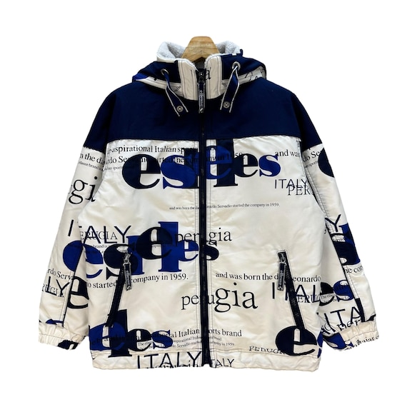Vintage Ellesse X Goldwin All Over Print Big Logo Ski Jacket