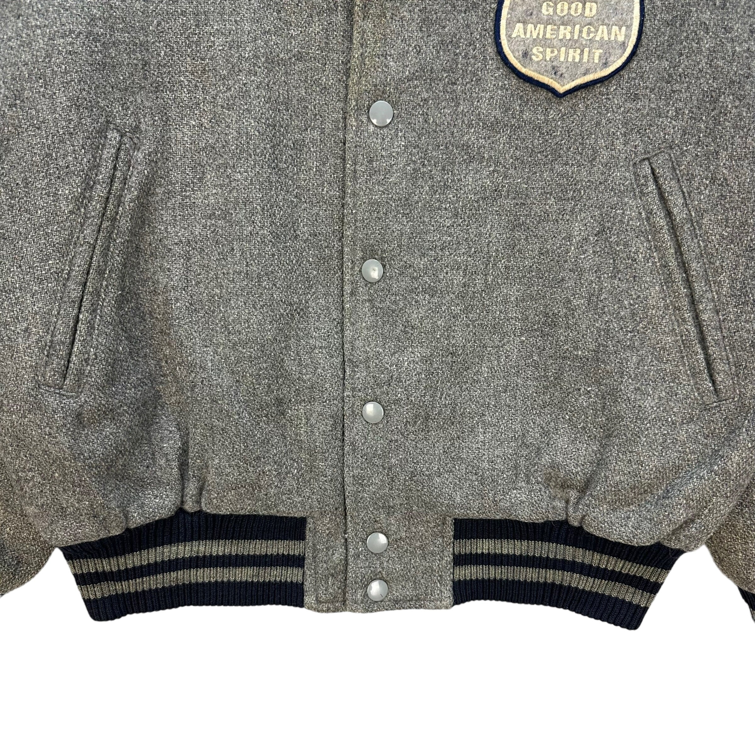 Vintage MCGREGOR OFFICIAL Big Logo Wool Varsity Jacket Size