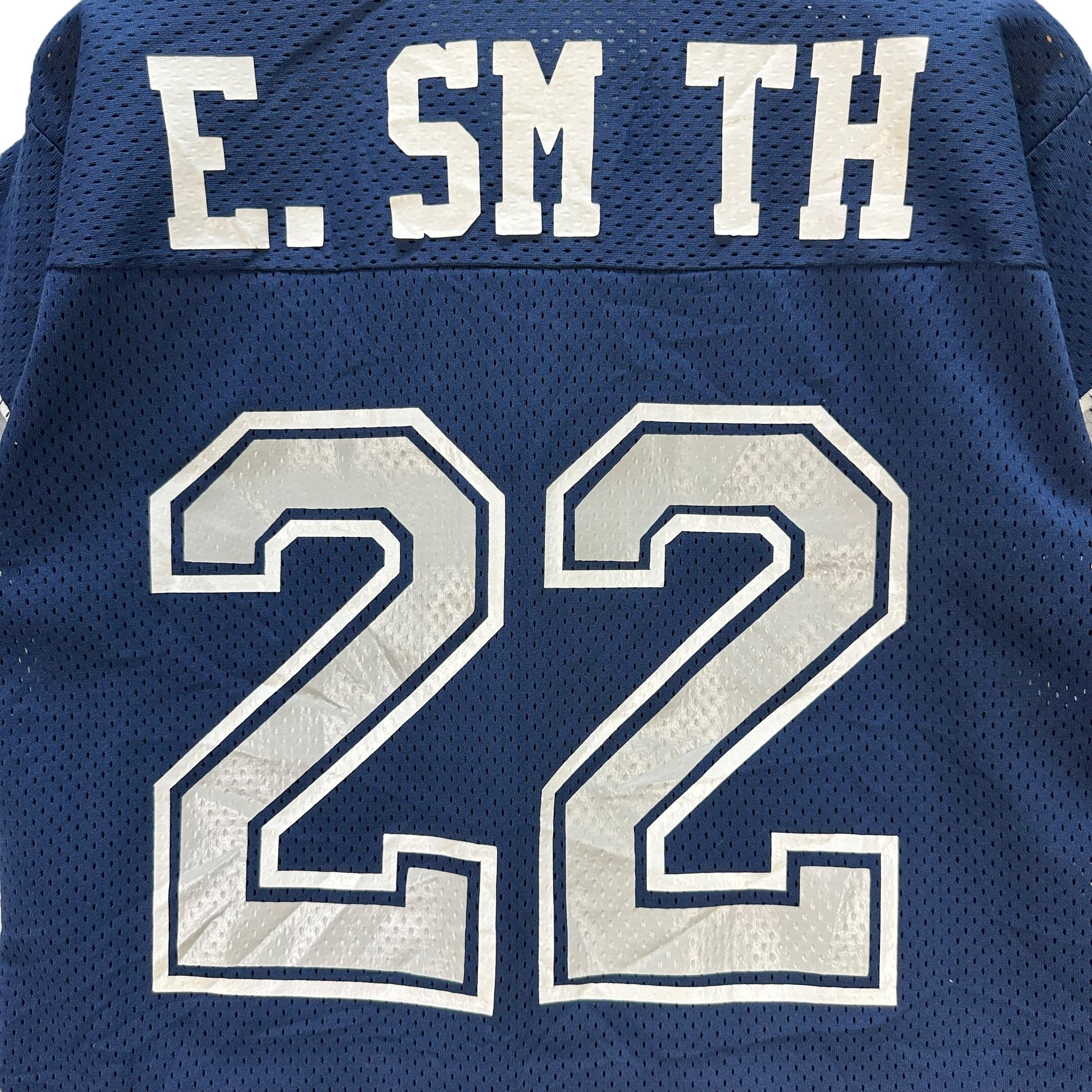【★大感謝セール】 90s Football NFL Cowboys Dallas #22 Smith Emmitt Vintage シャツ