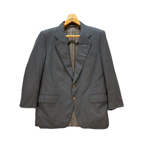 Vintage Lanvin Paris Suit Jacket Size S-M Blazer Casual Jacket Formal Jacket #9139-61
