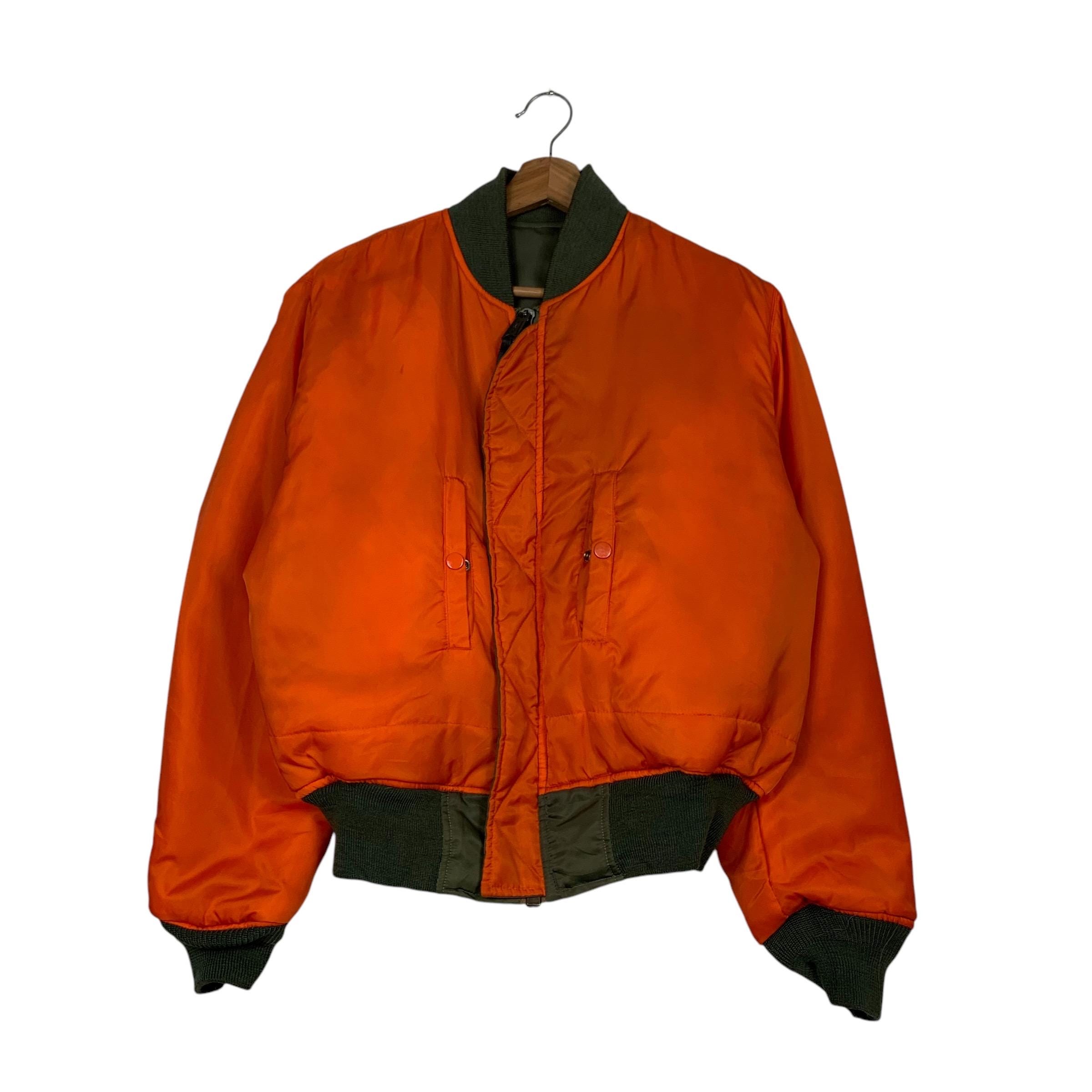 Vintage 90's WESTOP INDUSTRIES Ma-1 Flight Bomber Jacket Size M