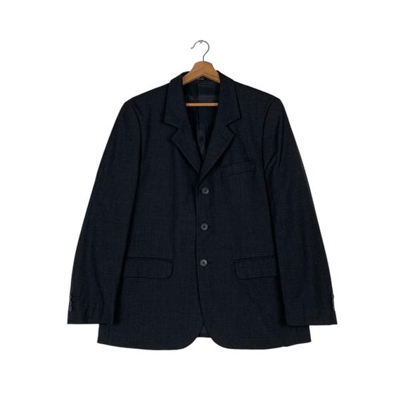 Old agnes b. Made in France　ウールジャケット Vintage Agnes B Wool Trucker Jacket Made in France Size 2 - Etsy