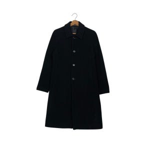 Vintage INED Made in Japan Wool Overcoat Size 2 Long Coat #2459-C110
