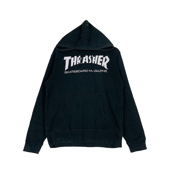 Vintage THRASHER Magazine San Francisco Big Logo Pullover Hoodies