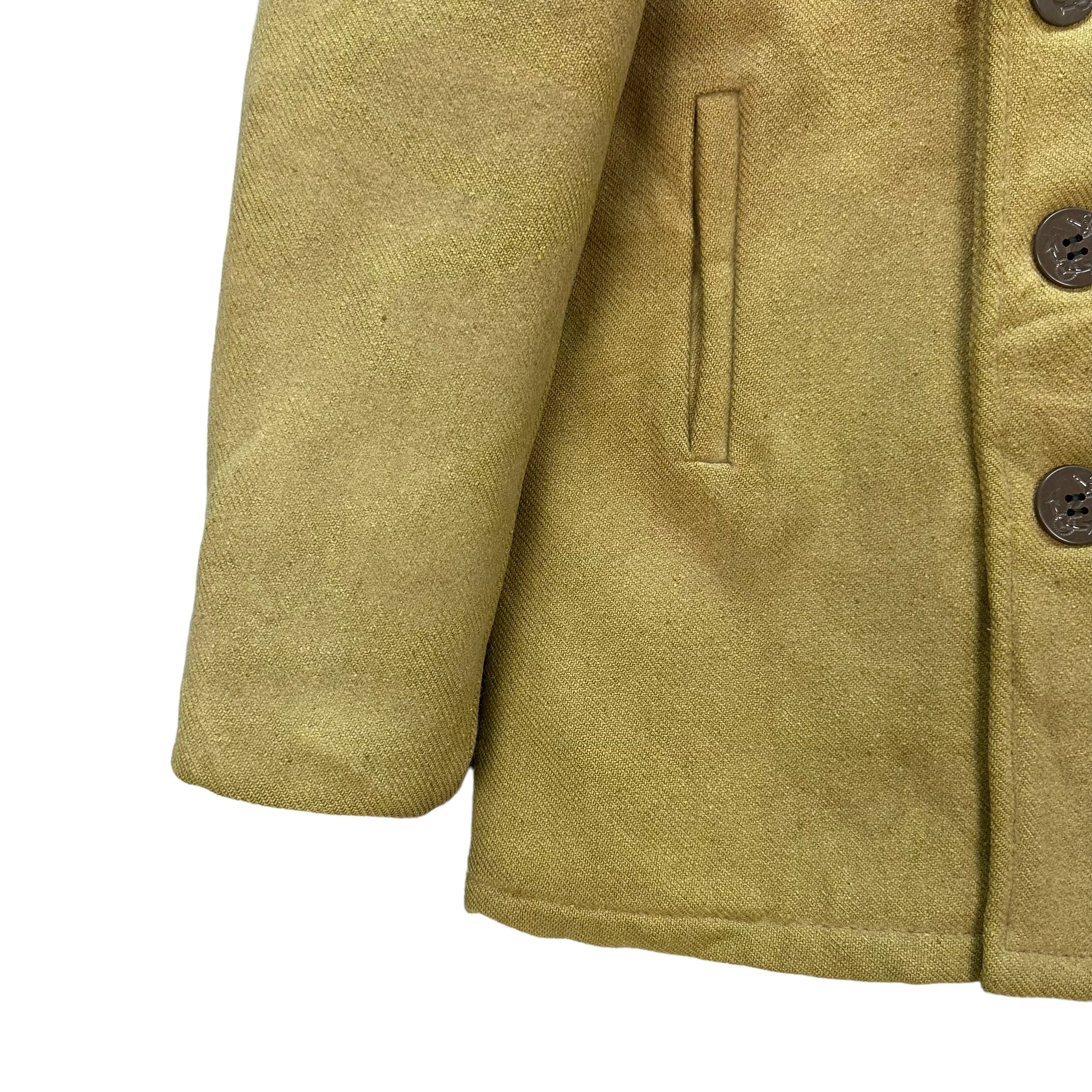 Vintage SCHOTT NYC Made in USA U.S. 740N Pea Jacket Size 38