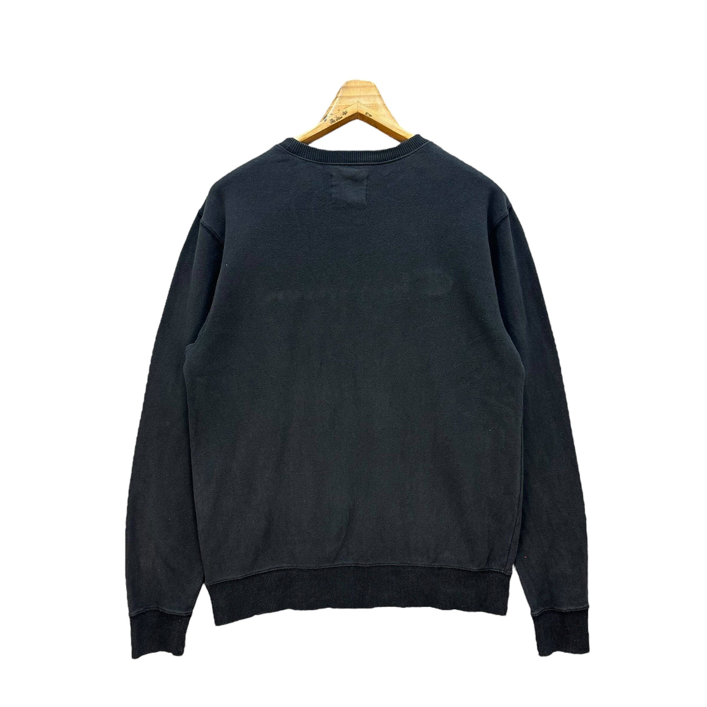 Vintage CHAMPION Embroidery Big Logo Sweatshirts Size L #8833-030