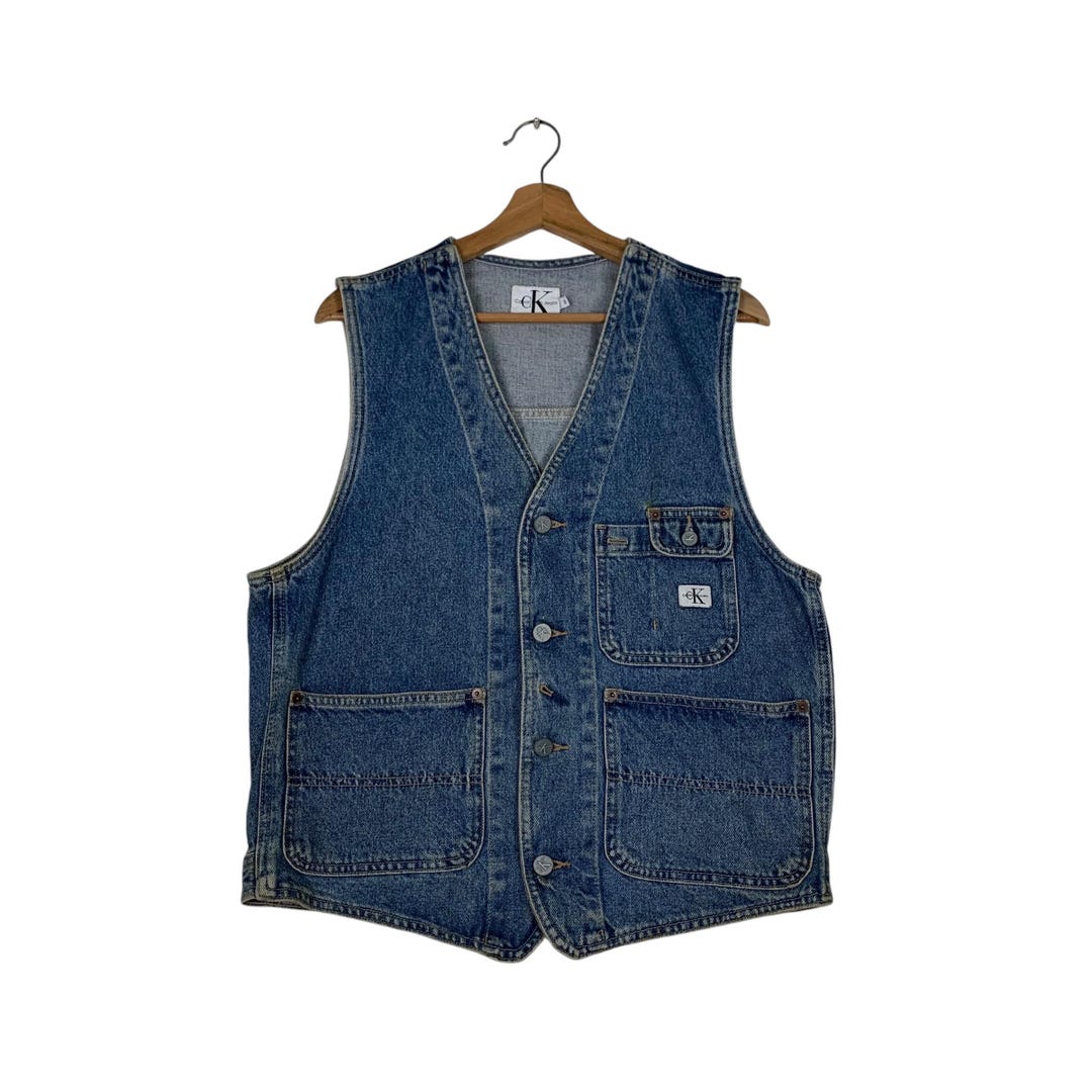 【schott】Old denim work vest YSTHPED Spring and summer American retro workwear denim vest
