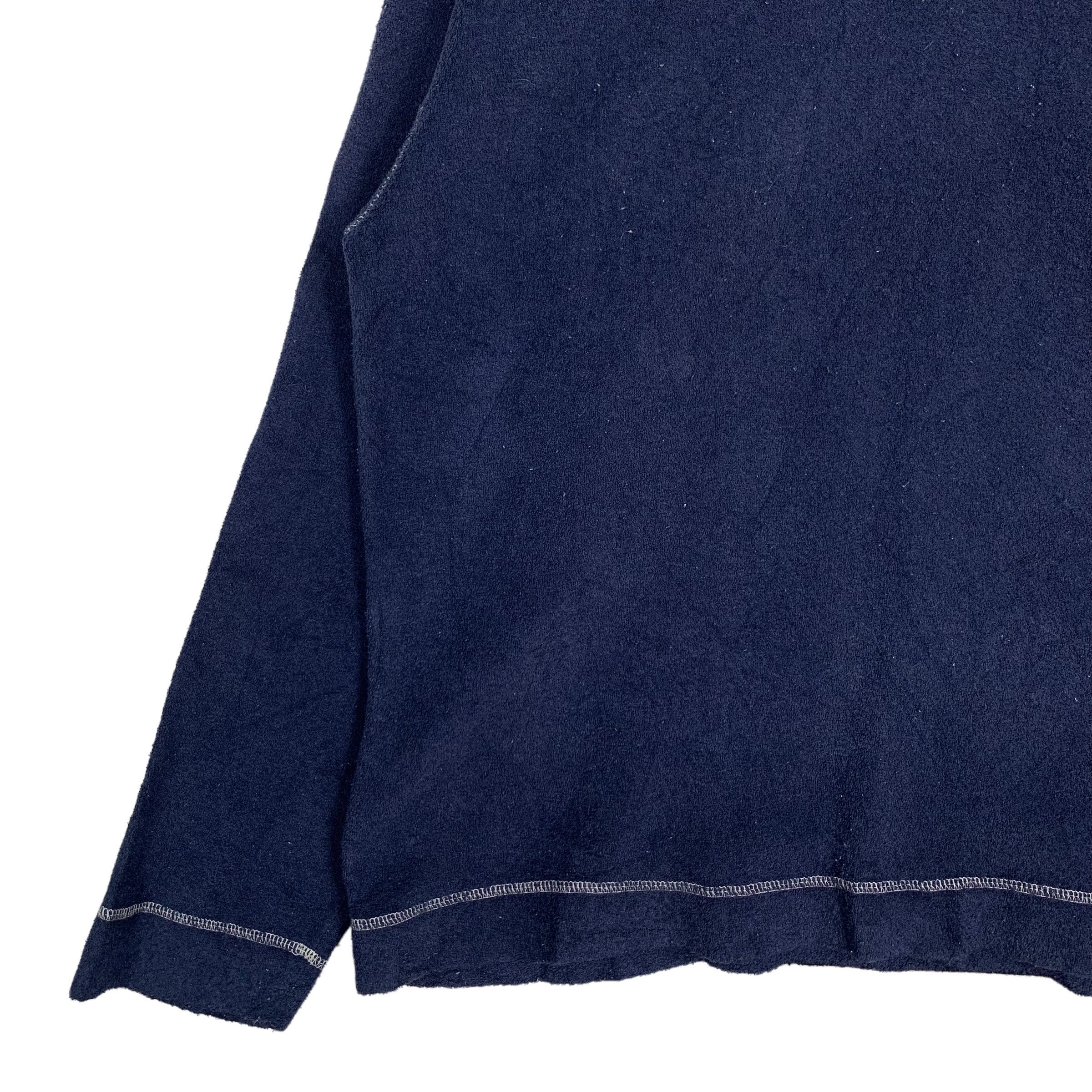 90s oldstussy スウェット Vintage 90's STUSSY Made in OZ Embroidery Logo V Neck Fleece