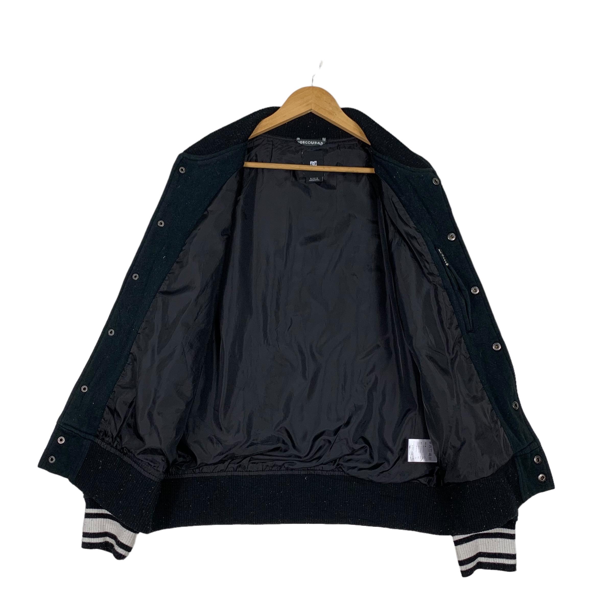 Vintage DC Shoe Company Big Logo Varsity Jacket Men's Size M