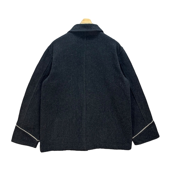 Vintage Japanesed Brand JOHN BULL Camo Lined Wool Jacket