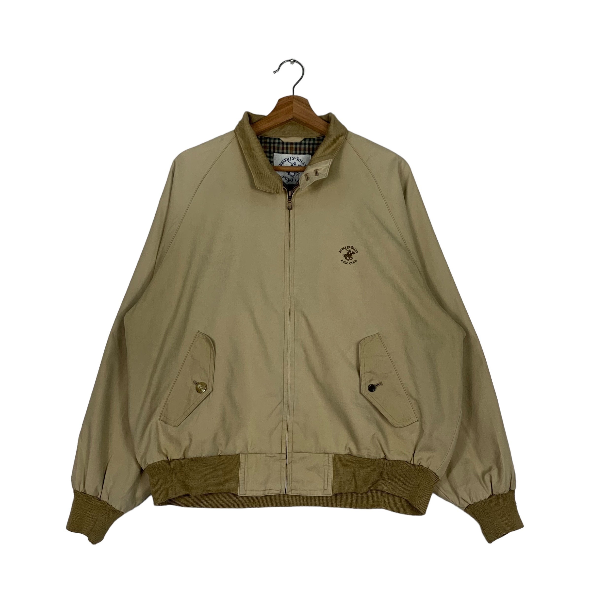 Vintage Beverly Hills Polo Club Harrington Jacket Size L Casual 