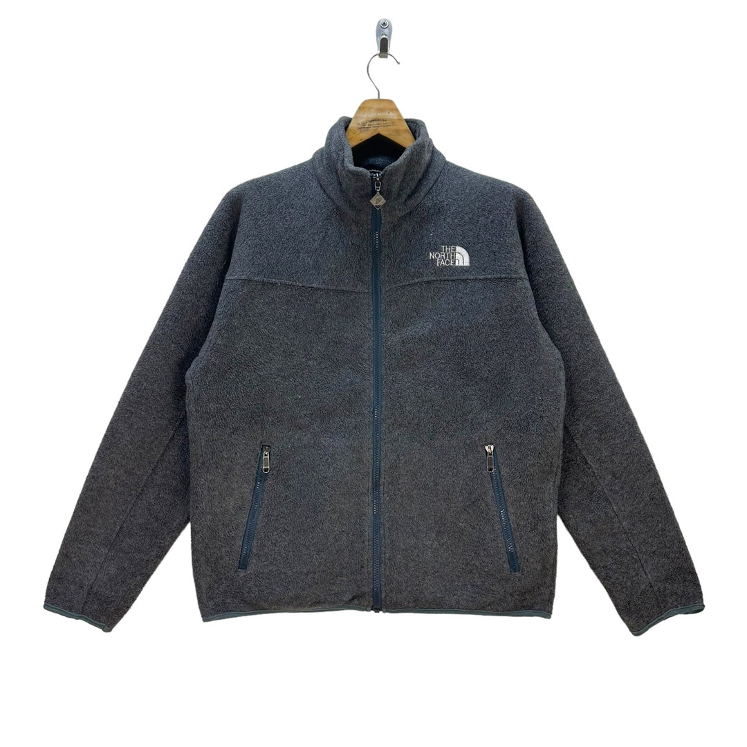 Vintage THE NORTH FACE Made in Japan Fleece Jacket Turtle Neck Etsy