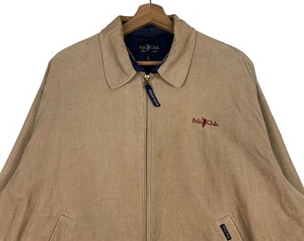 Vintage POLO CLUB Collared Casual Corduroy Jacket Size L