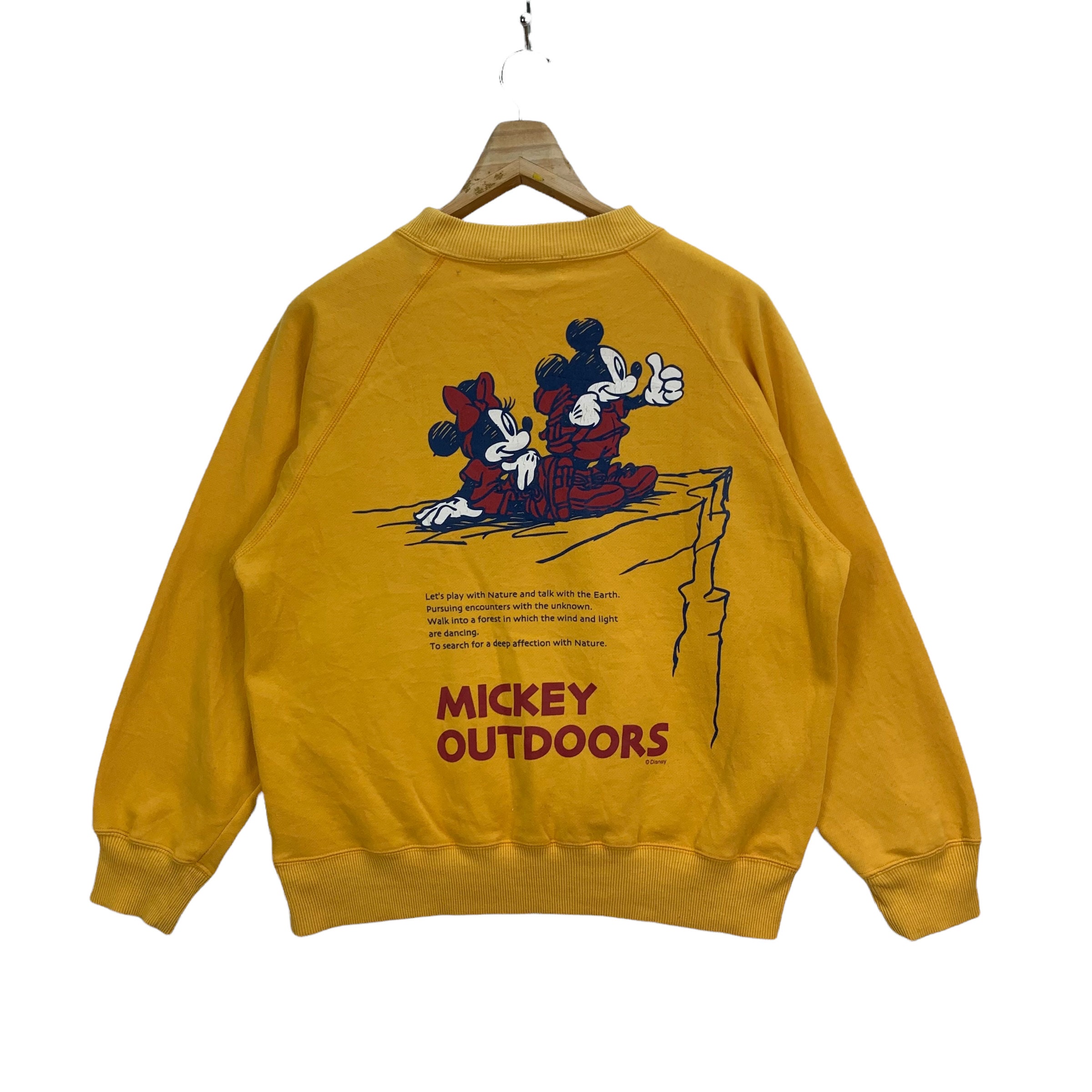 Yellow Mickey Jumper - Etsy