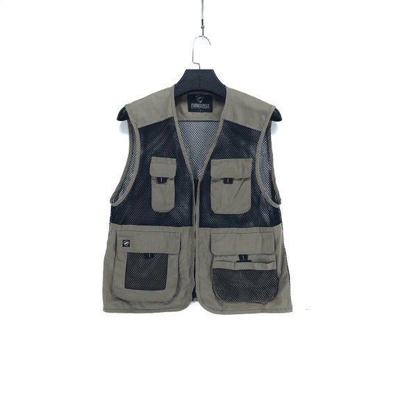 Vintage Forecast Multipocket Vest Mesh Vest Fishin