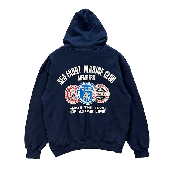Vintage Made in Japan Sea Front Marine Club Members Have