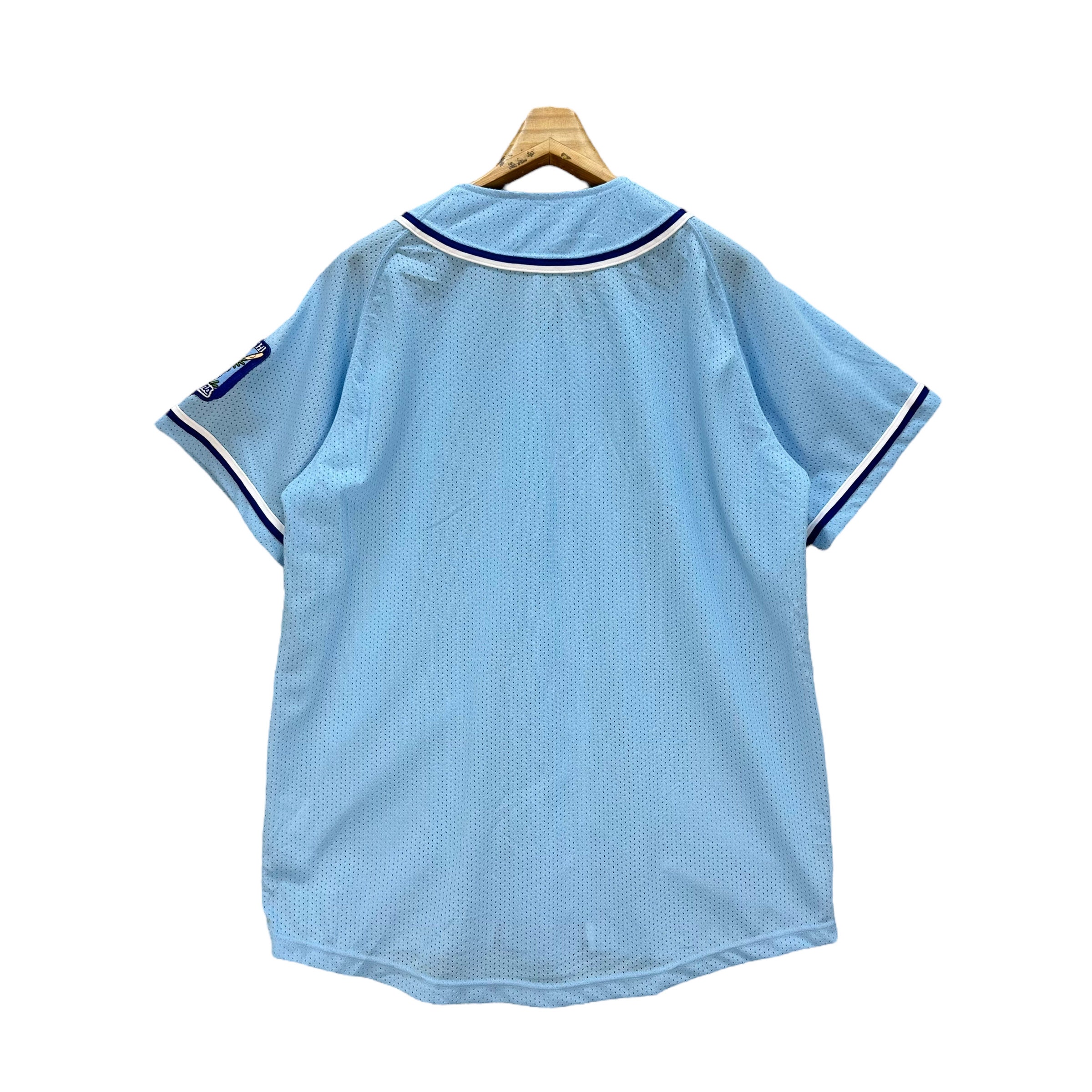 Vintage CHUNICHI DRAGON Spell Out Big Logo MIZUNO Jersey Size M-L