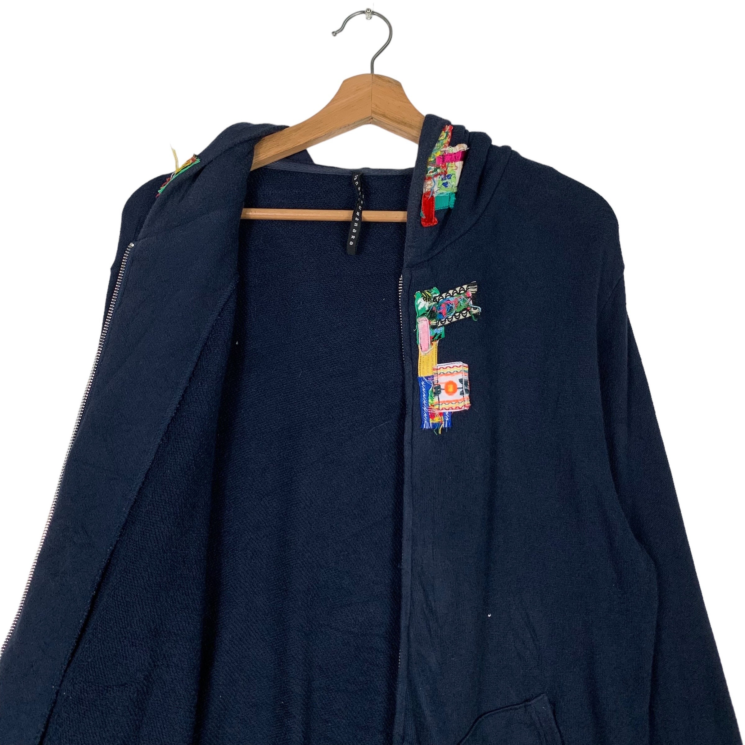 Vintage Sunao Kuwahara Issey Miyake Zipper Hoodies